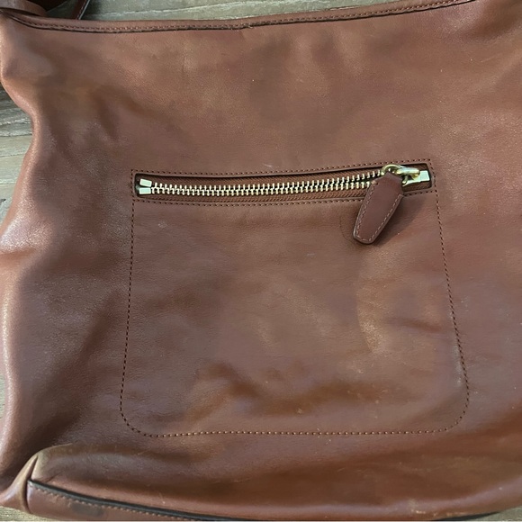 Coach Tan Leather Shoulder Bag - Picture 8 of 9